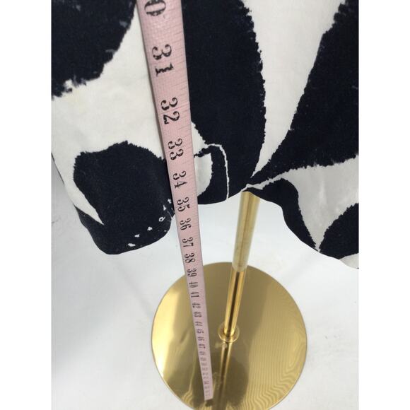 EXPRESS DESIGN STUDIO SZ 10 L Black White Floral Strapless Mini Dress B24 - Picture 3 of 8